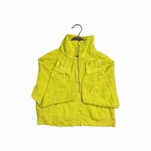 LULULEMON Scuba Oversized Half Zip Hoodie Women's  Size XS/S Thumbholes